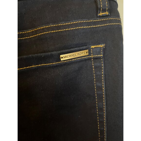 Michael Kors Women's Dark Wash Skinny Jeans Size 16 Stretch Denim - Picture 3 of 9